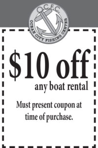 Ocean City Fishing Center coupon